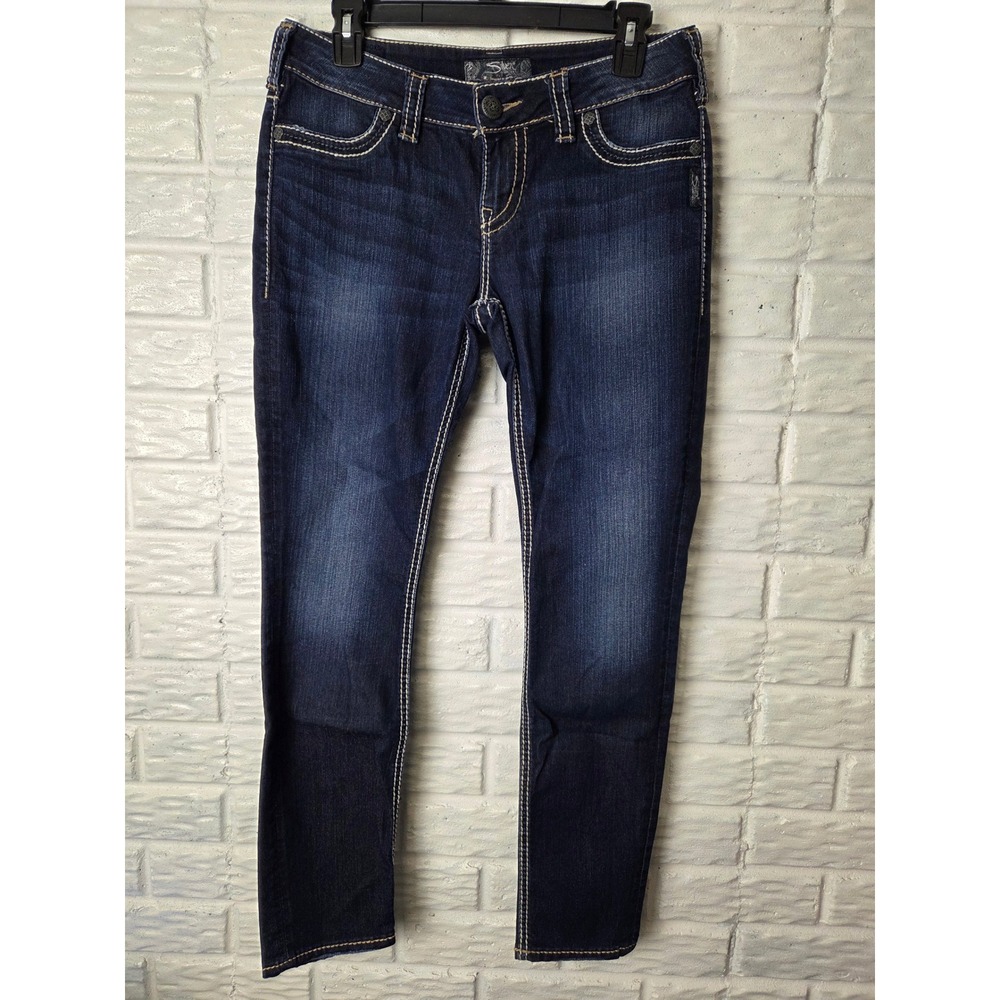 Silver Jeans Co Suki Jegging jeans Women's size 29 Stretch Dark Wash